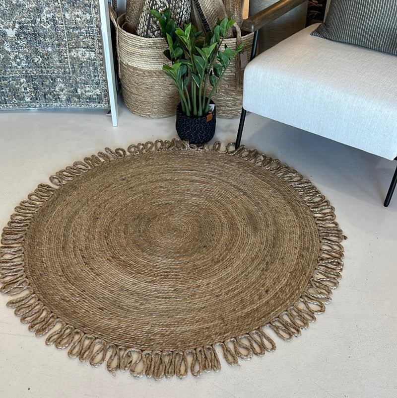 Chia Round Jute Rug