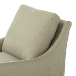 Mara Slipcover Swivel Chair
