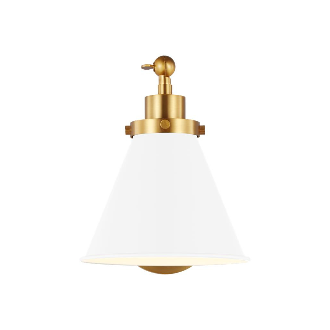 Wellfleet Single Arm Cone Task Sconce